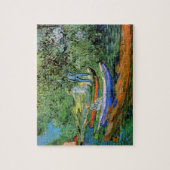 Bank of the Oise in Auvers von Vincent van Gogh Puzzle (Vertikal)