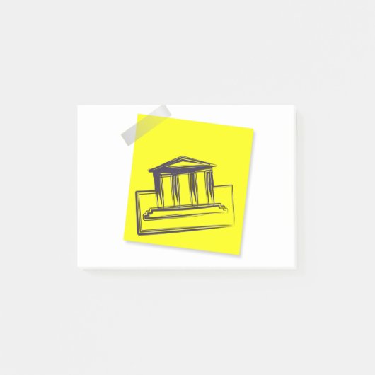 Bank Post-it Klebezettel (Vorderseite)