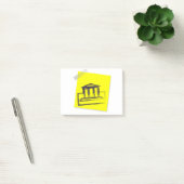 Bank Post-it Klebezettel (Büro)