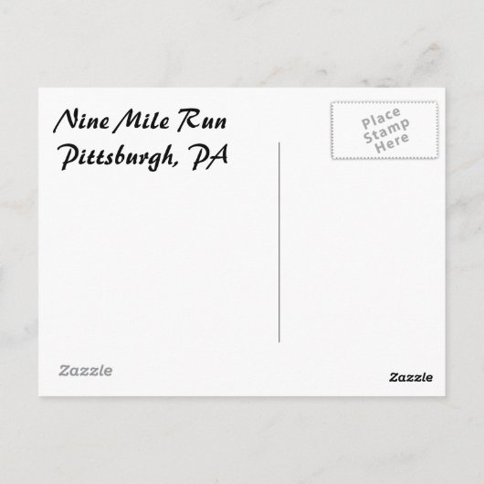 Bank Postkarte (Rückseite)