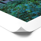 Bank Rock Bridge, Central Park, New York City Poster (Ecke)