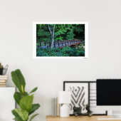 Bank Rock Bridge, Central Park, New York City Poster (Heimbüro)