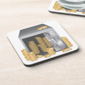 Bank Safe Getränkeuntersetzer (Linke Seite)