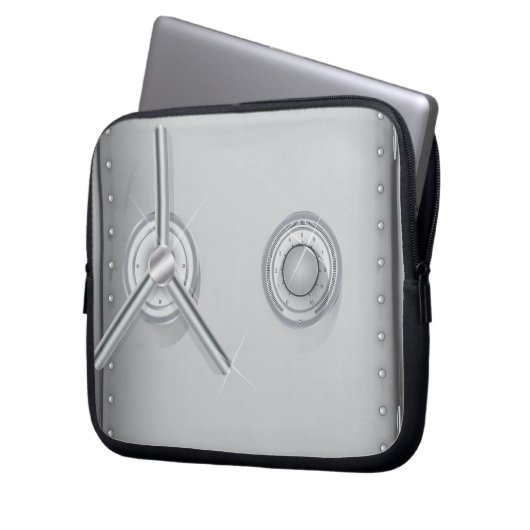 Bank Safe Laptopschutzhülle (Vorderseite Links)