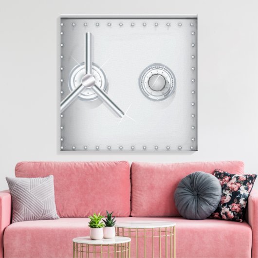 Bank Safe Leinwanddruck (Insitu (Wohnzimmer))