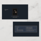 Bank Safe Visitenkarte (Vorne/Hinten)