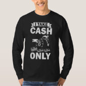 Bank Teller Outfits Cashier Outfit Cash Controller T-Shirt (Vorderseite)