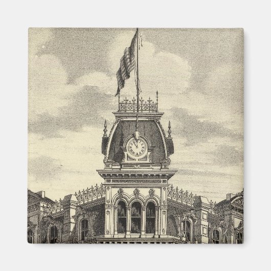 Bank von San Jose Magnet (Vorne)