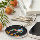 Bank-Wärmer Schlüsselanhänger (Vorderseite rechts)