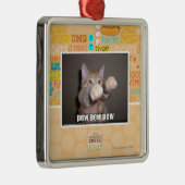 Bankbankbank Silbernes Ornament (Rechts)