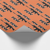 Bankbankgewehr Geschenkpapier (Ecke)