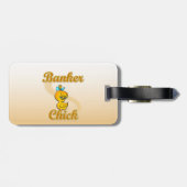 Bankchick Gepäckanhänger (Rückseite horizontal)