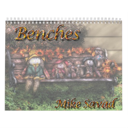 Bänke Kalender (Titelbild)