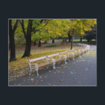 Bänke Postkarte<br><div class="desc">Türkenschanzpark,  Wien</div>