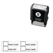 Bankeinzugriffsform Karo Blockadmin Permastempel (Beispiel)