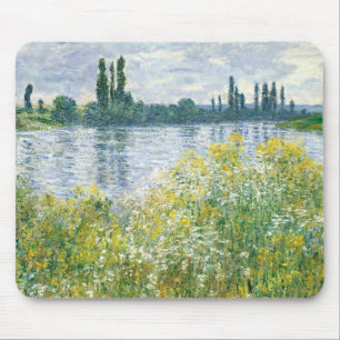 Banken Claude Monets der Seines, Vetheuil, 1880 Mousepad