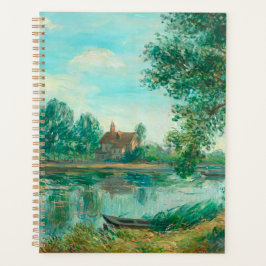 Banken der Loing in Saint-Mammès Alfred Sisley Planer