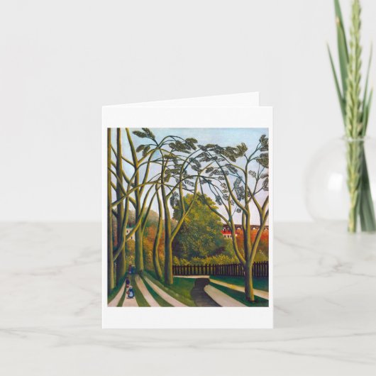 Banken des è | Henri Rousseau | Karte (Vorderseite)