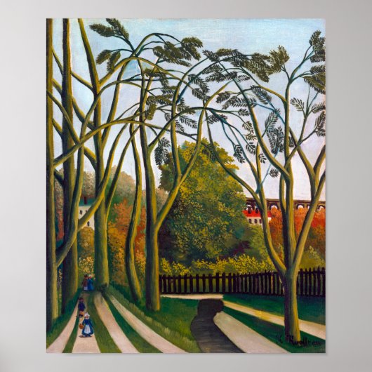 Banken des è | Henri Rousseau | Poster (Vorne)