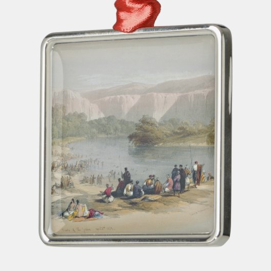 Banken des Jordaniens Ornament Aus Metall (Links)