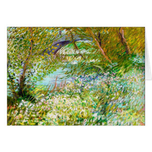 Banken des van Gogh Gemälde der Seines Pont Clichy