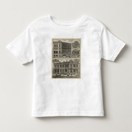 Banken, Wohnsitz, Rumpf-Haus, Smith-Mitte, Kansas Kleinkind T-shirt (Vorderseite)