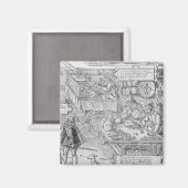 Bankenlandschaft Magnet (Vorderseite/Rückseite)