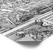 Bankenlandschaft Poster (Ecke)