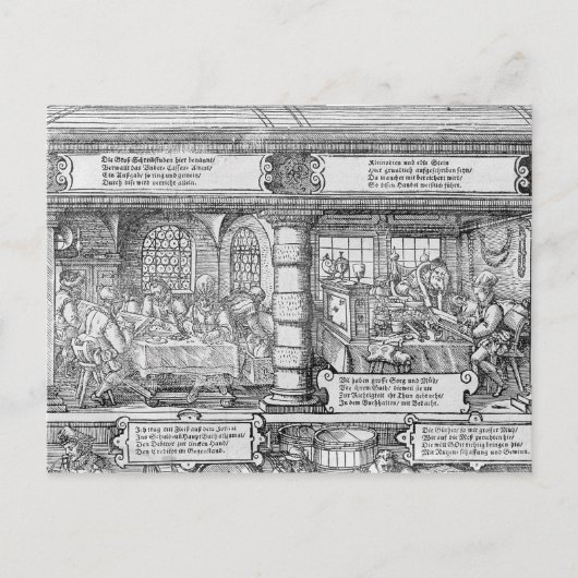 Bankenlandschaft Postkarte (Vorderseite)