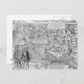 Bankenlandschaft Postkarte (Vorne/Hinten)