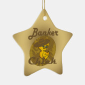 Banker Chick #6 Keramikornament (Rechts)