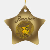 Banker Chick #6 Keramikornament (Hinten)