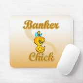 Banker Chick Mousepad (Mit Mouse)