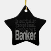 Banker Extraordinator Keramik Ornament (Hinten)