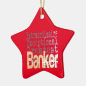 Banker Extraordinator Keramik Ornament (Links)