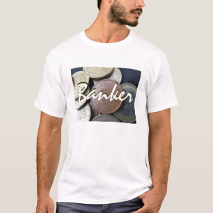 Banker in Moss Green T-Shirt