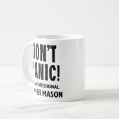 Banker Mason Coffee Tasse Geschenk (Vorderseite Links)