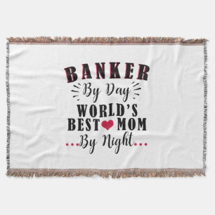 Banker nach Tag die beste Mutter der Welt nach Nac Decke