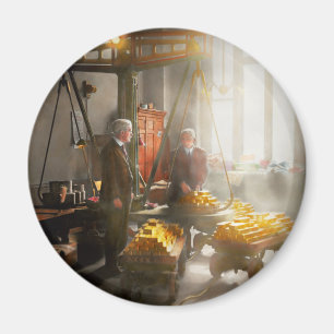 Banker - Sein Gewicht in Gold Magnet