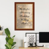Banker - Sein Gewicht in Gold Poster (Heimbüro)