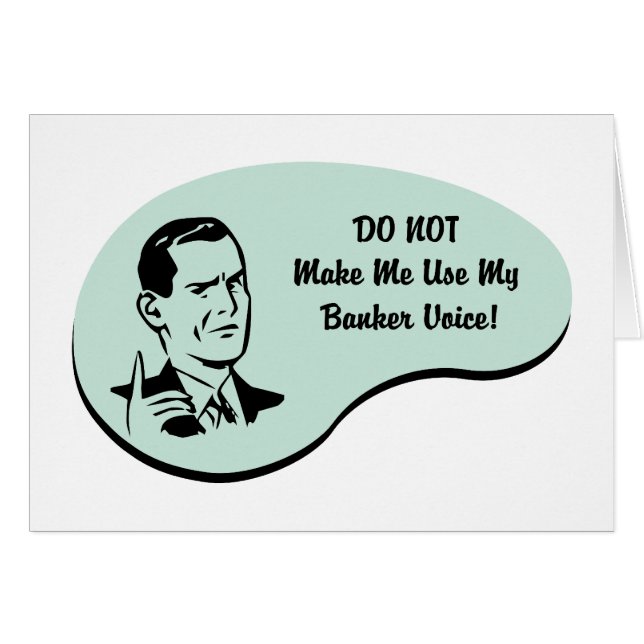 Banker-Stimme (Vorderseite (Horizontal))