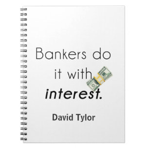 Banker tun es! notizblock
