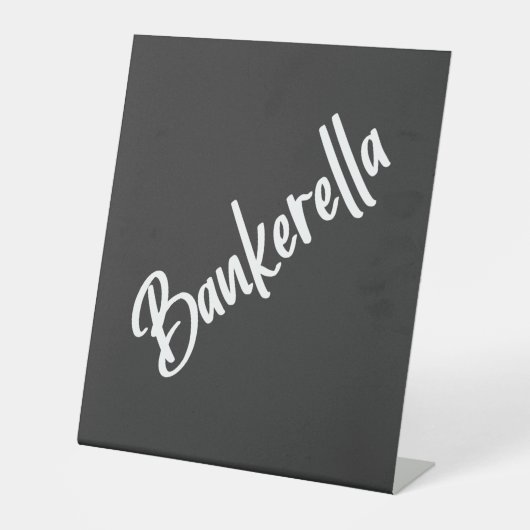 BANKERELLA SOCKELSCHILD (Vorderseite)