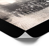 Bankers & Budweiser Foto 1906 Poster (Ecke)