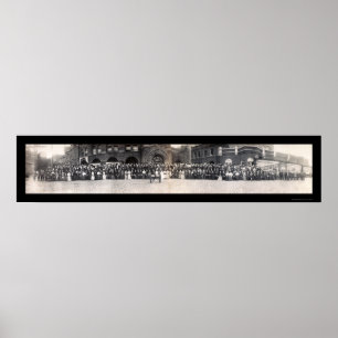 Bankers & Budweiser Foto 1906 Poster