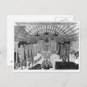 Bankett in der Romerhalle in Frankfurt am Main Postkarte (Vorne/Hinten)