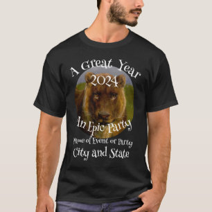Bankett-Teegarten-Überraschungsparty-Block 2024 T-Shirt