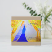 Bankett von Esther Menükarte (Stehend Vorderseite)