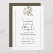 Bankette Einladung (Vorne/Hinten)