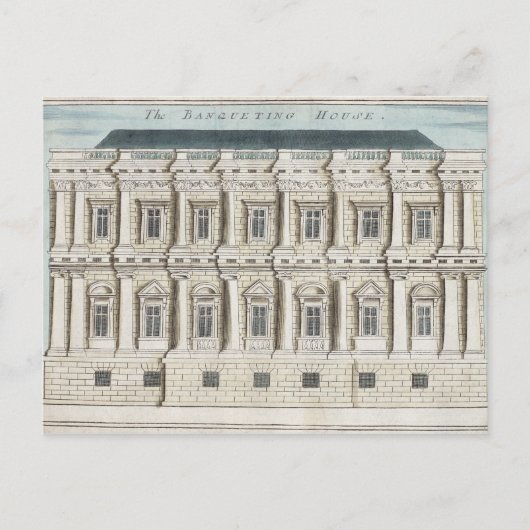 Banketthaus, Whitehall Postkarte (Vorderseite)